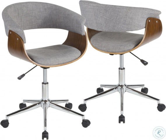 Vintage Chrome Mod Office Chair From Lumisource Coleman Furniture