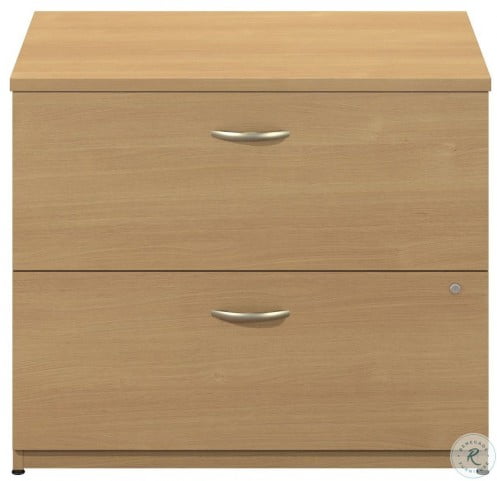 Series C Light Oak 36 Inch 2 Drawer Lateral File From Bush Wc60354c Coleman Furniture