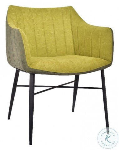 Willow Lime Green Arm Chair From Bellini Modern Living Coleman Furniture