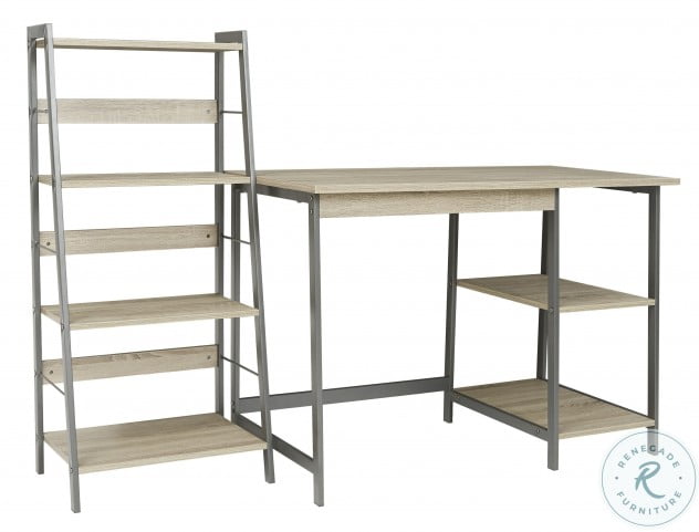 Soho Dark Brown Desk And Shelf From Ashley Coleman Furniture