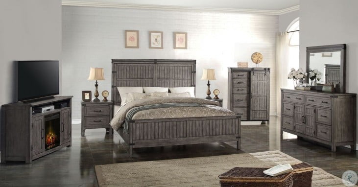 Storehouse Gray Panel Bedroom Set From Legends Furniture Coleman