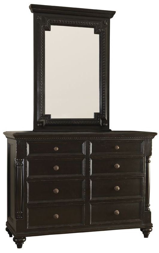 Kingstown Rich Tamarind Malabar Panel Bedroom Set from Tommy Bahama