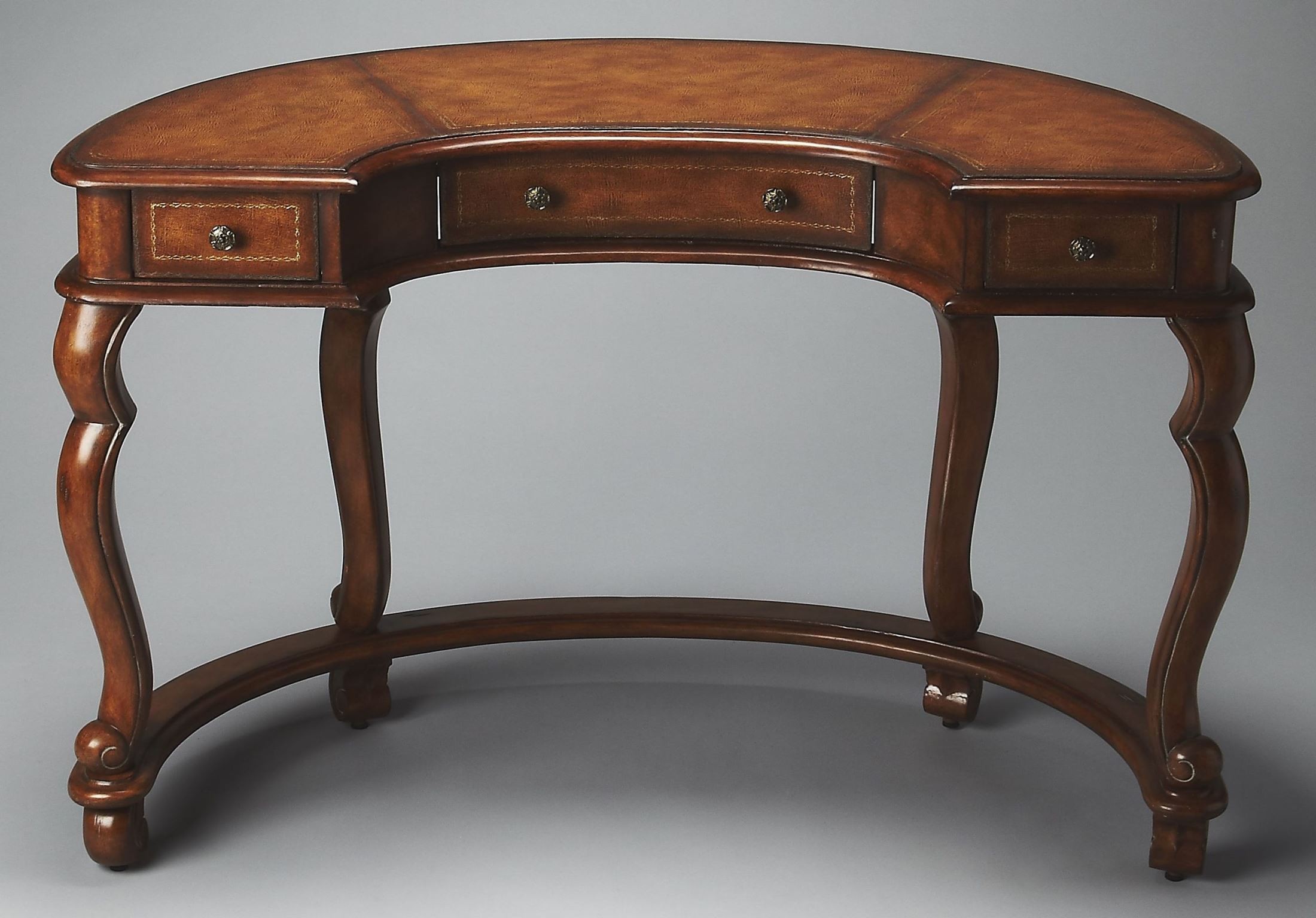 Faux Leather Desk, 0627070, Butler