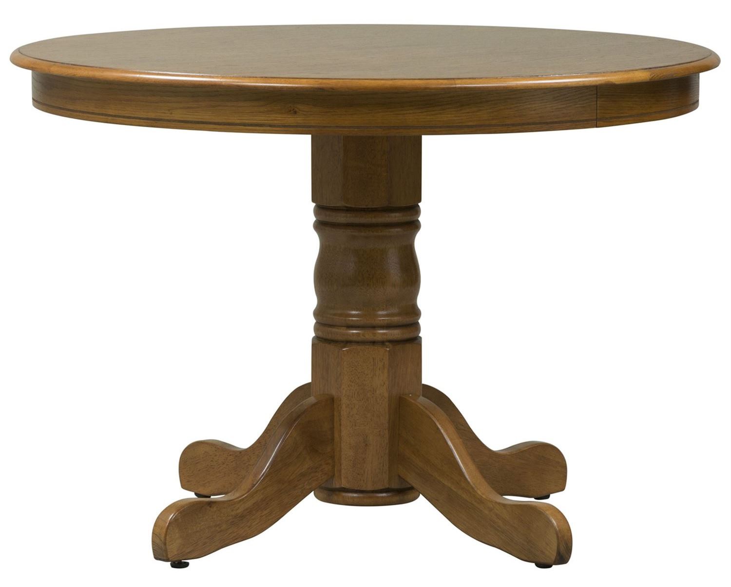 Nostalgia Round Pedestal Table from Liberty (10T510P510) Coleman