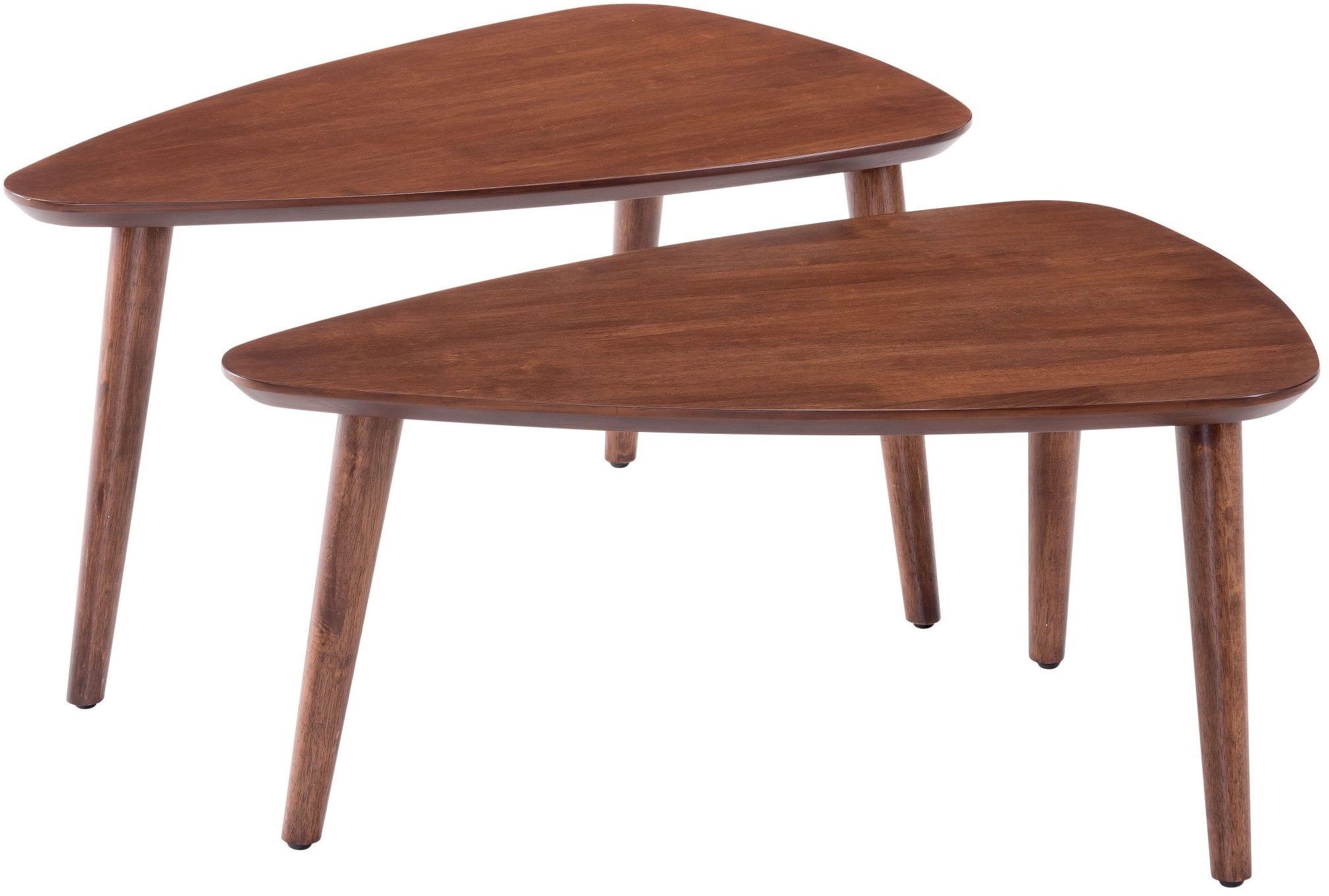 Koah walnut nesting tables from zuo coleman furniture Koah walnut nesting tables from zuo coleman furniture