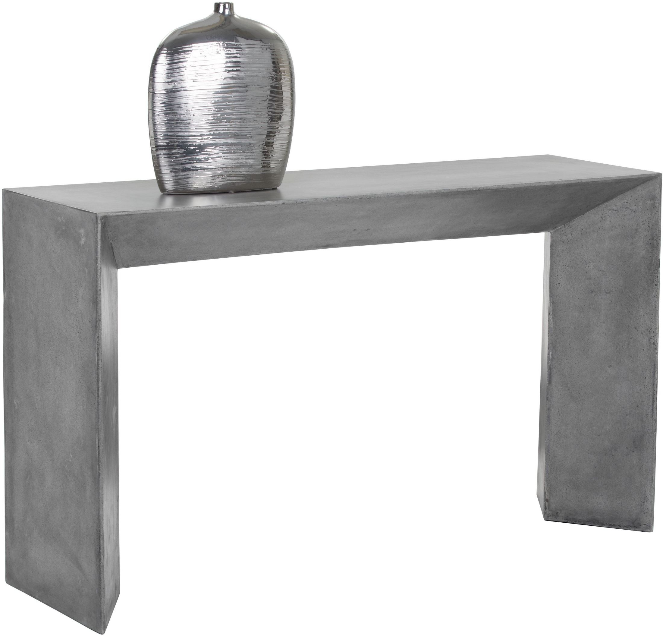 Nomad Grey Concrete Console Table from Sunpan | Coleman Furniture