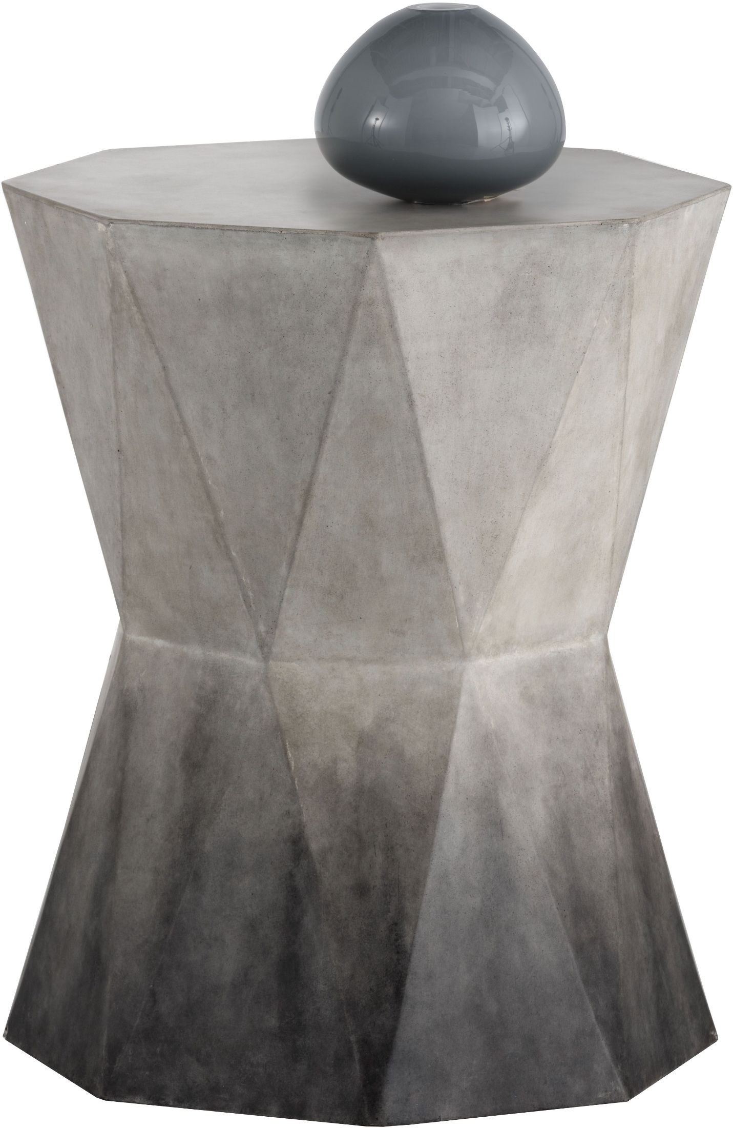 Prism Concrete End Table from Sunpan Coleman Furniture
