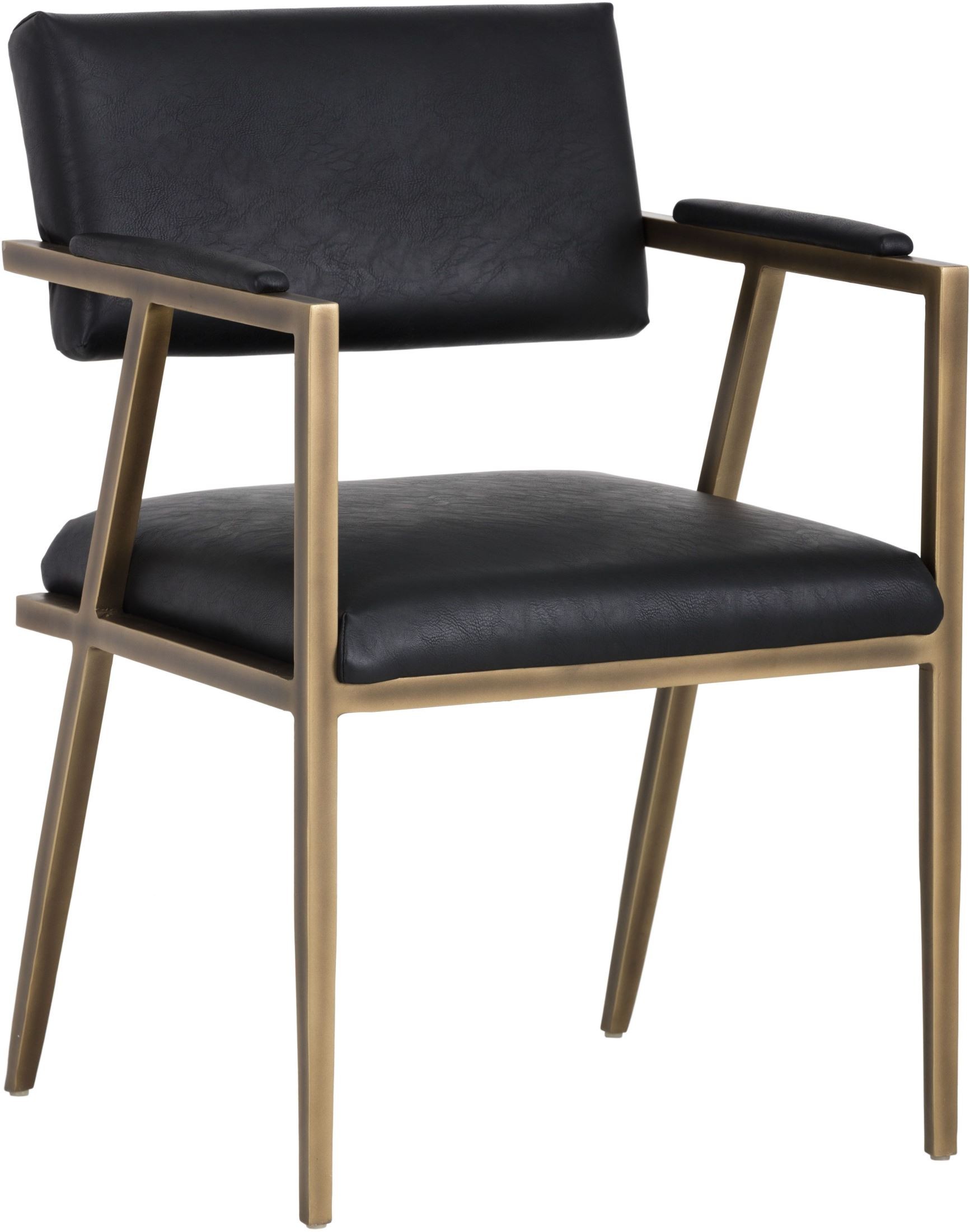 Irongate Ventouz Vintage Black Arm Chair from Sunpan Coleman Furniture