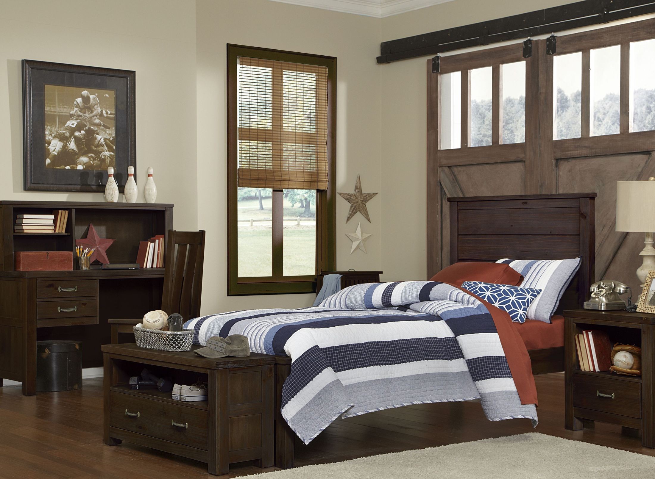 Highlands Alex Espresso Youth Panel Bedroom Set from NE Kids Coleman