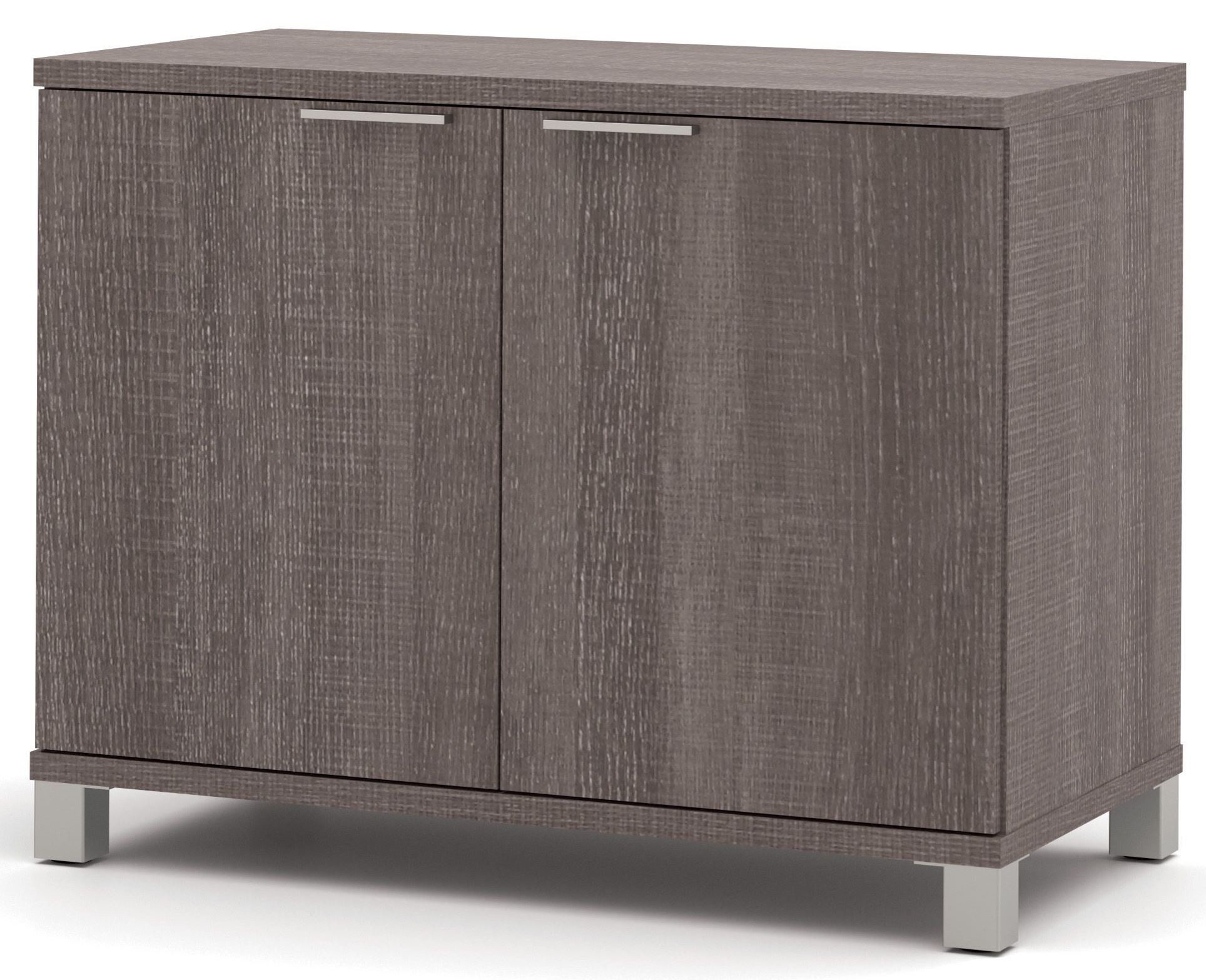 ProLinea Bark Grey 2Door Storage Unit from Bestar (12087947