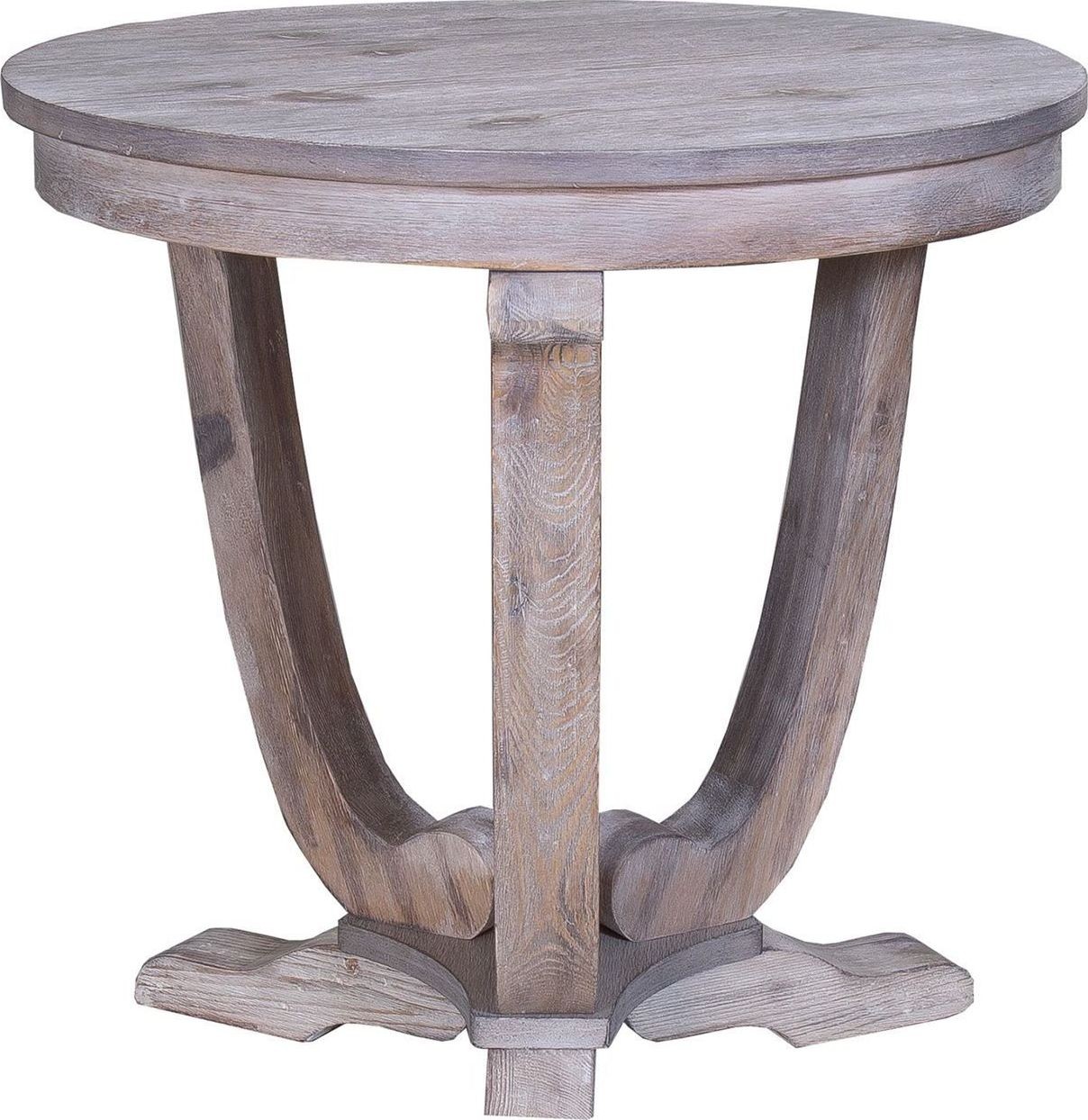 Greystone Mill Stone White Wash End Table from Liberty (154OT1020