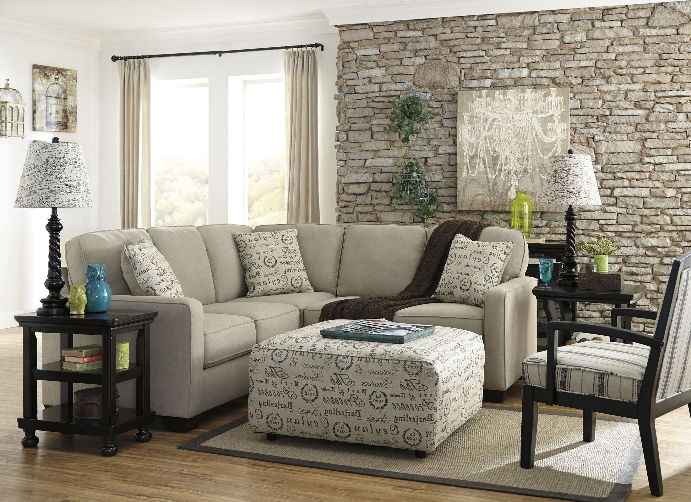 Alenya Quartz RAF Sectional from Ashley Coleman Furniture