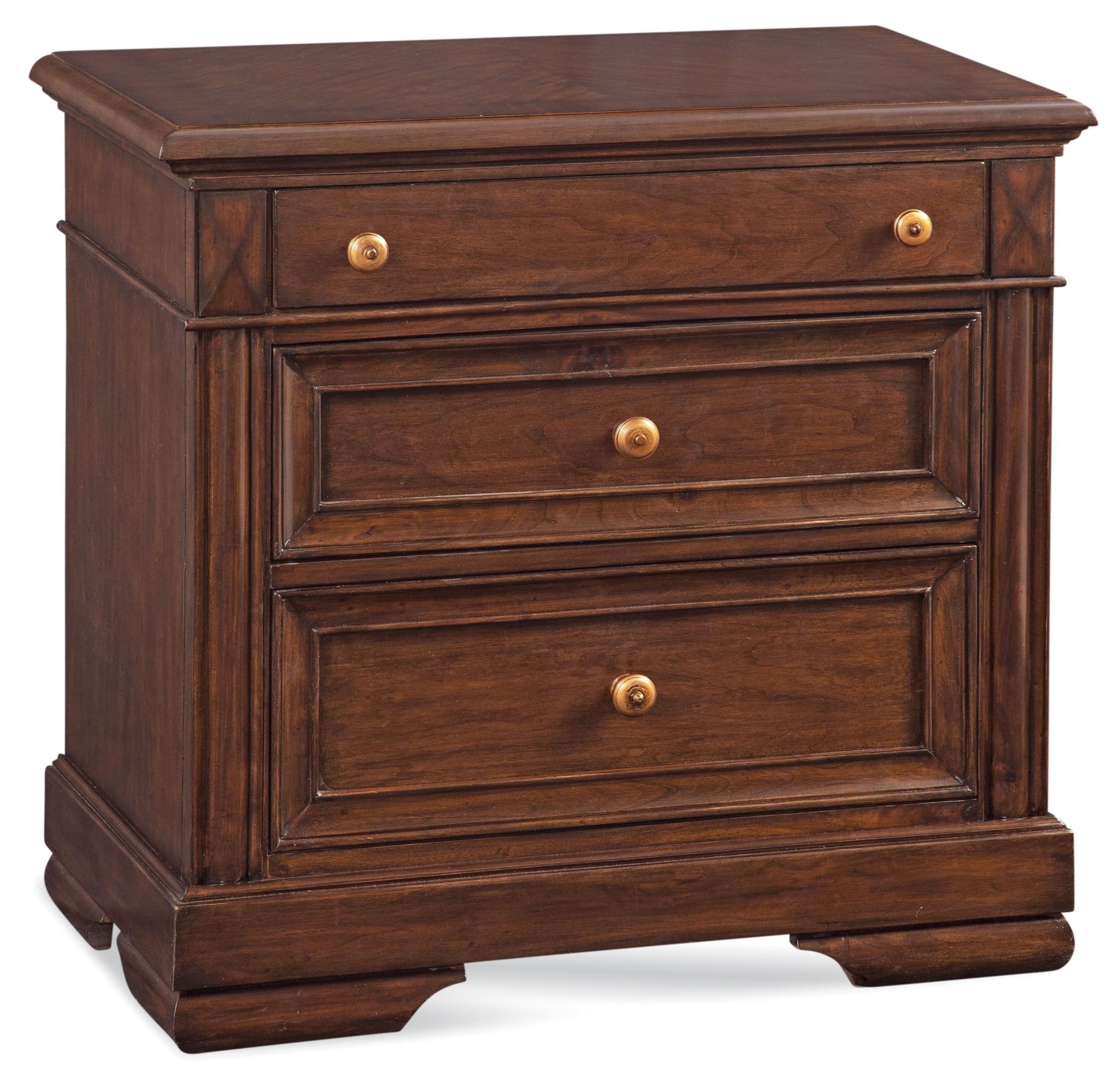 Tuscaloosa Chocolate Brown Nightstand from American Woodcrafters