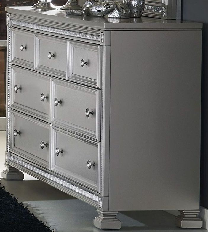 Bevelle Silver Dresser from Homelegance Coleman Furniture