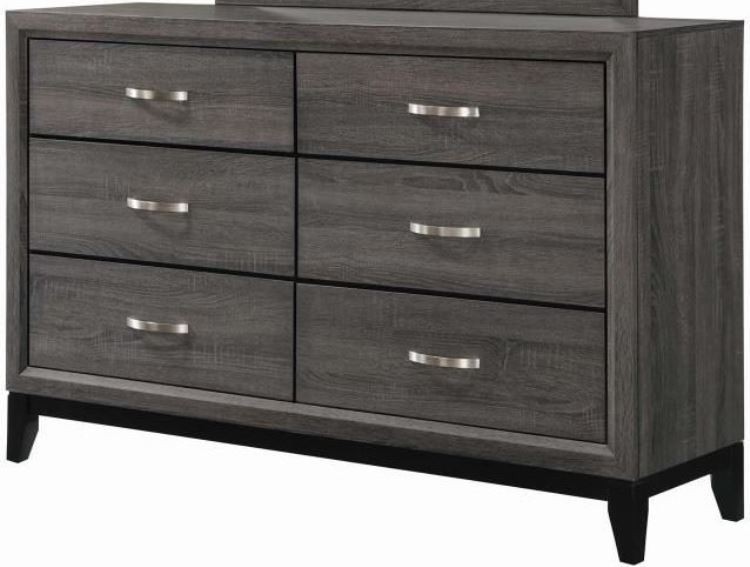 Watson Gray Oak and Black Dresser from Coaster Coleman Furniture