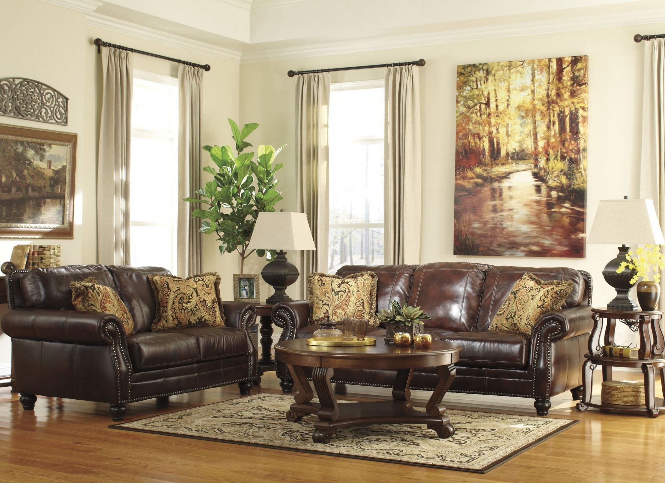 Brookfield Occasional Table Set from Ashley (T496) Coleman Furniture