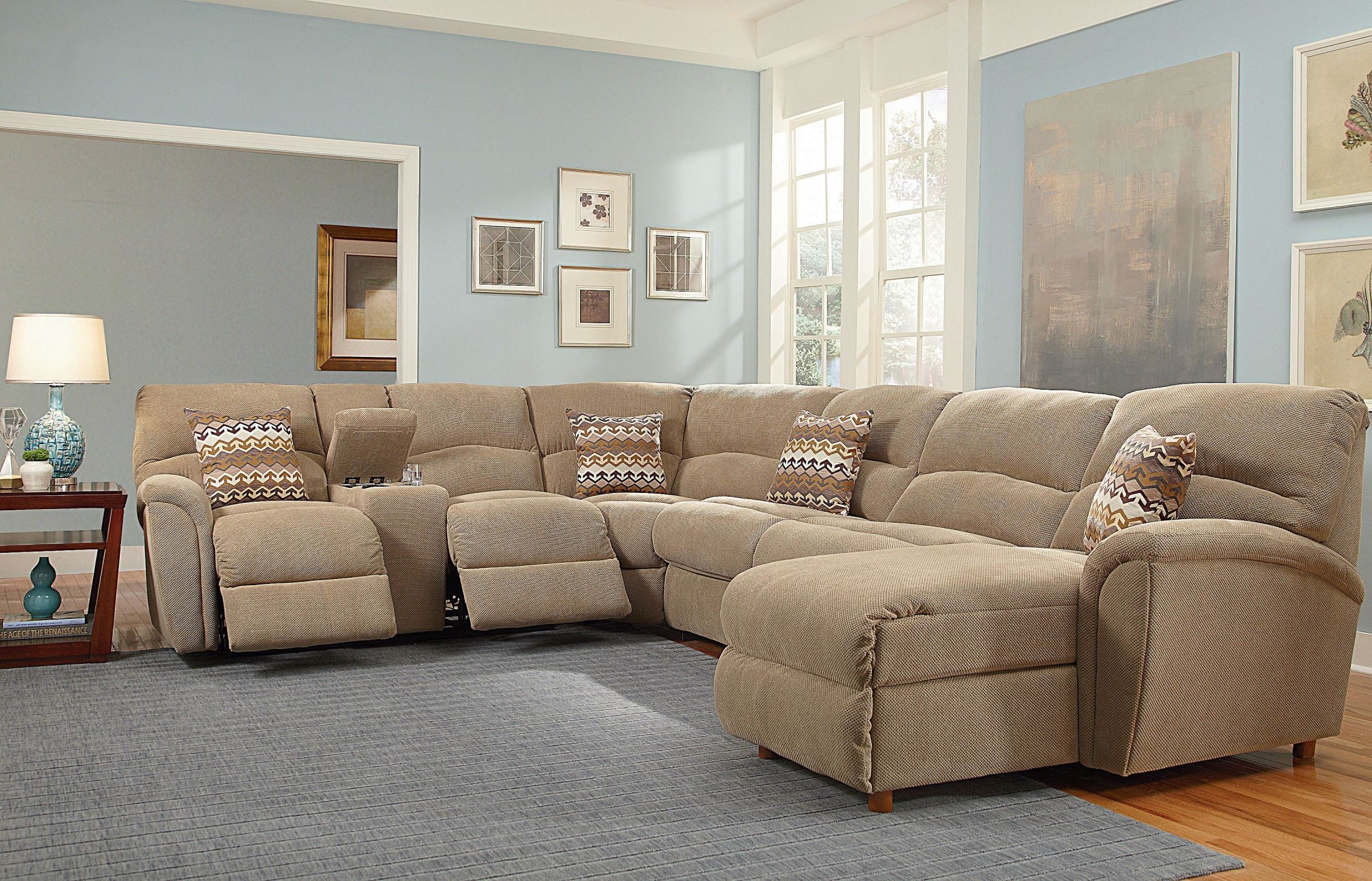 Grand Torino Reclining Sectional from Lane Coleman Furniture