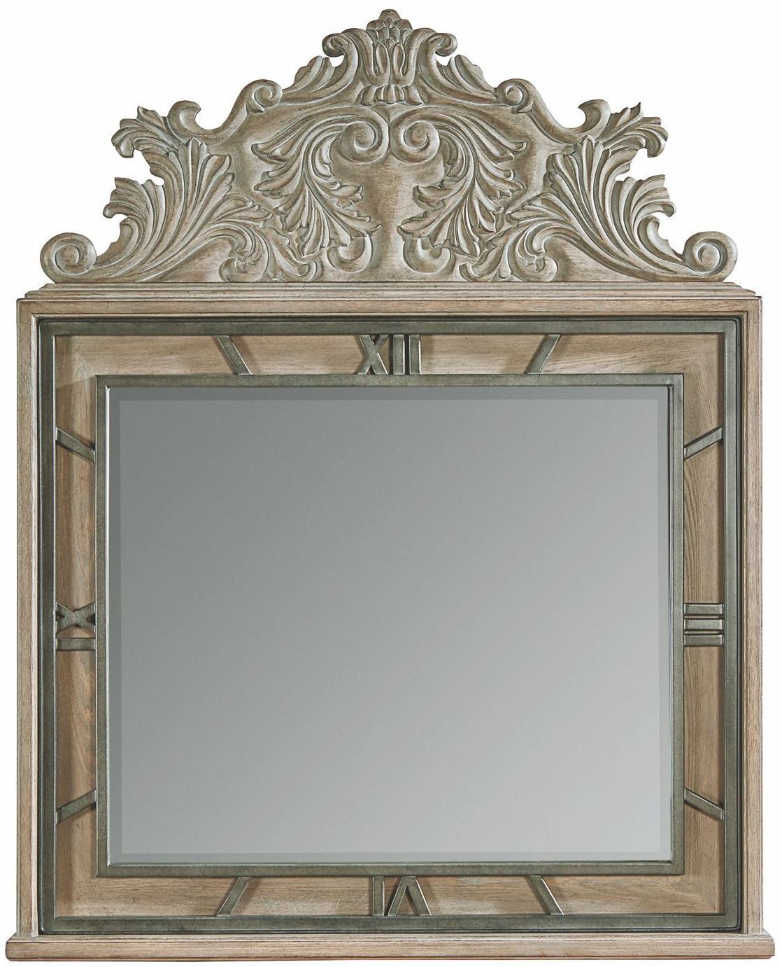 Arch Salvage Parchment Benjamin Mirror from ART Coleman Furniture