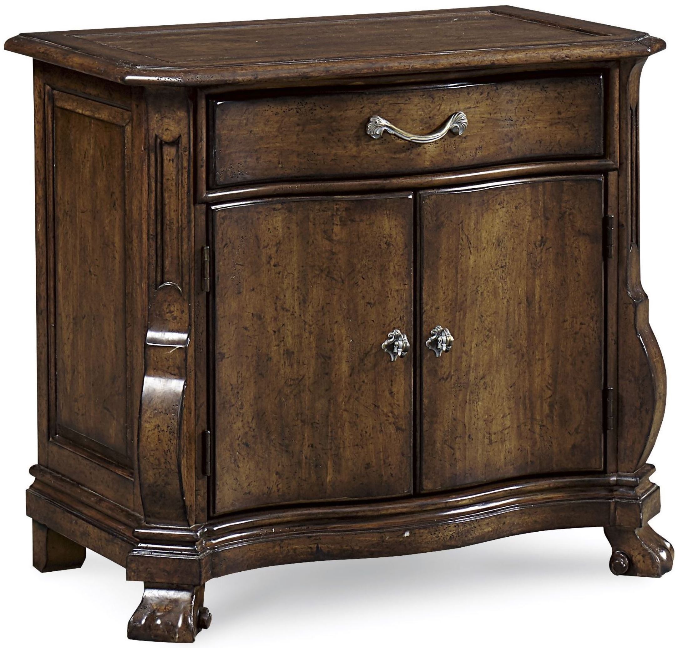Continental Weathered Nutmeg Nightstand from ART Coleman Furniture