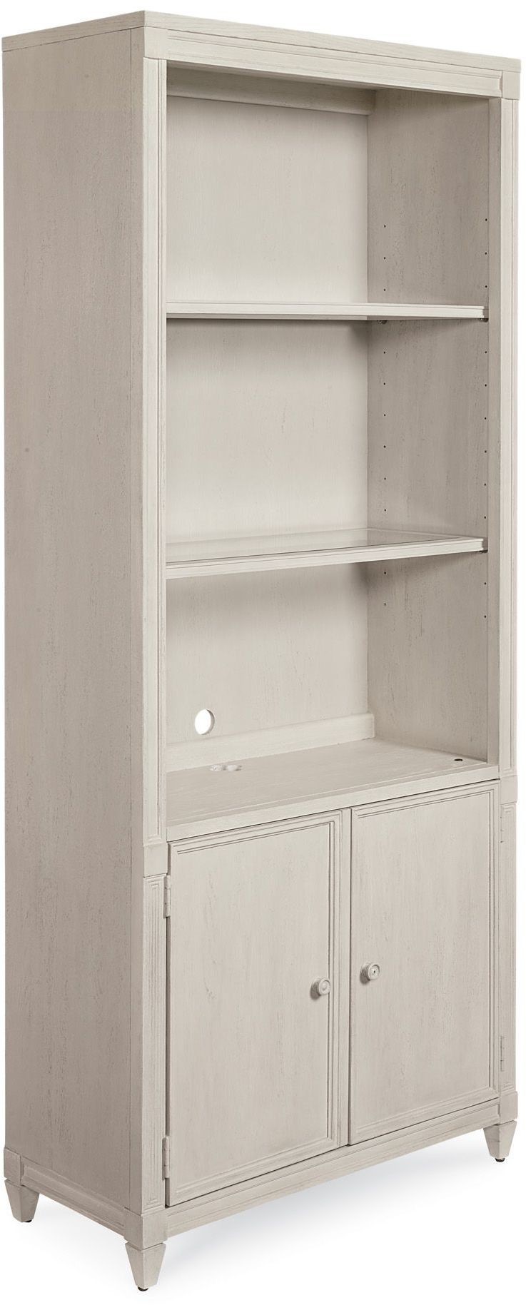 Roseline Cream Nora Door Bookcase from ART Coleman Furniture