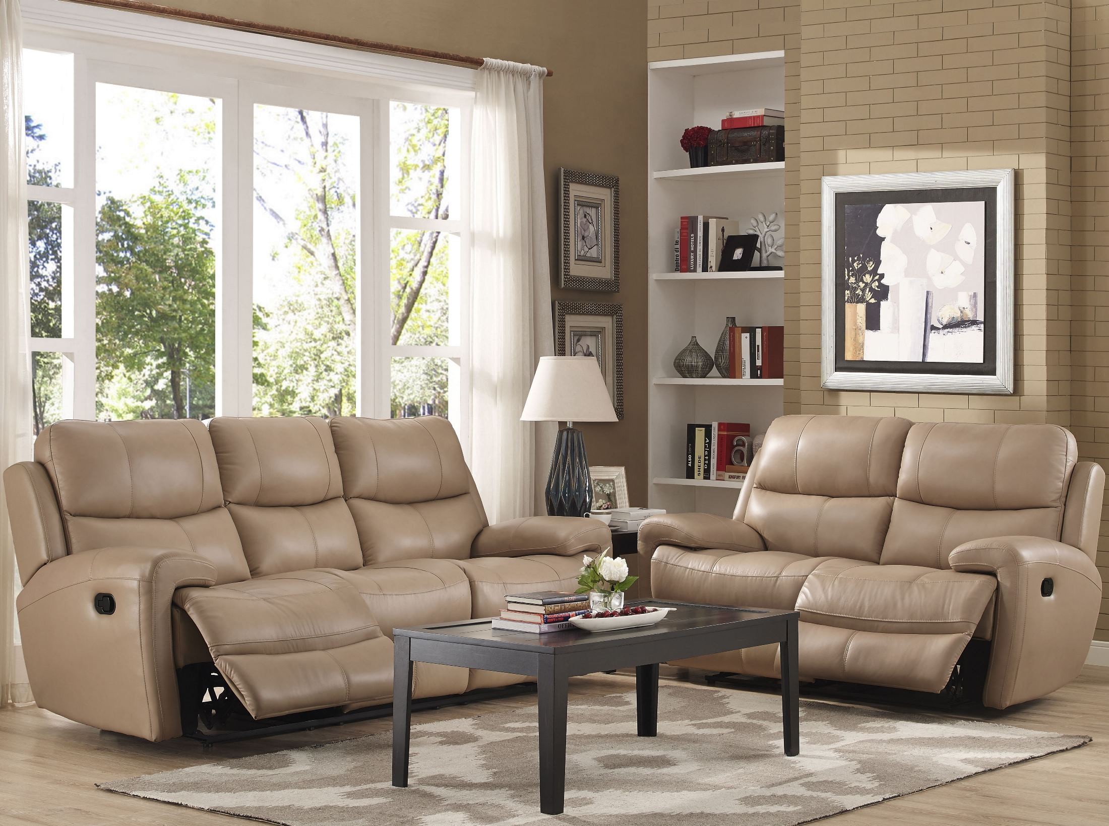 traditional reclining living room furniture