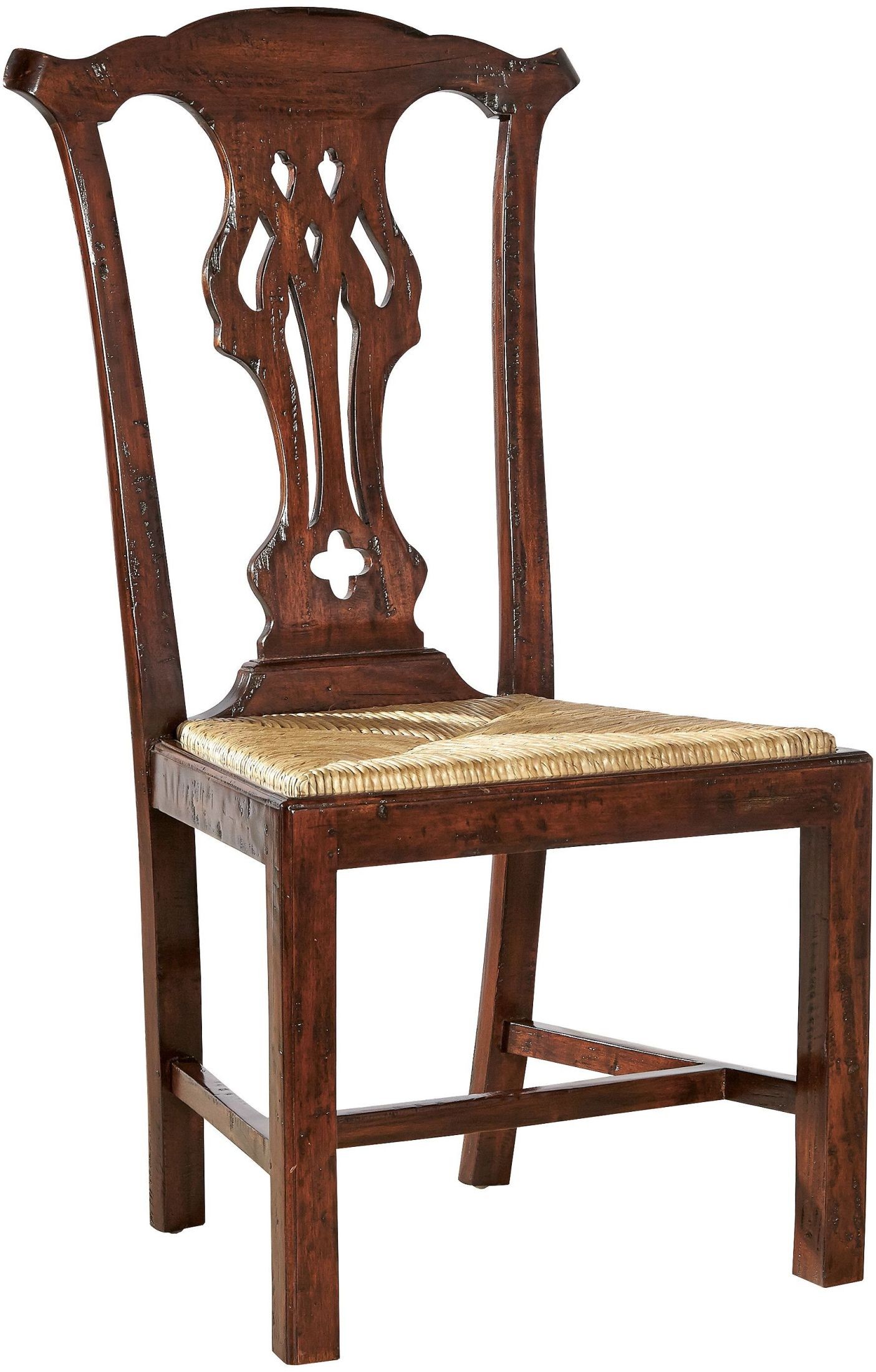 English Country Brown Side Chair Set of 2 from Furniture Classics