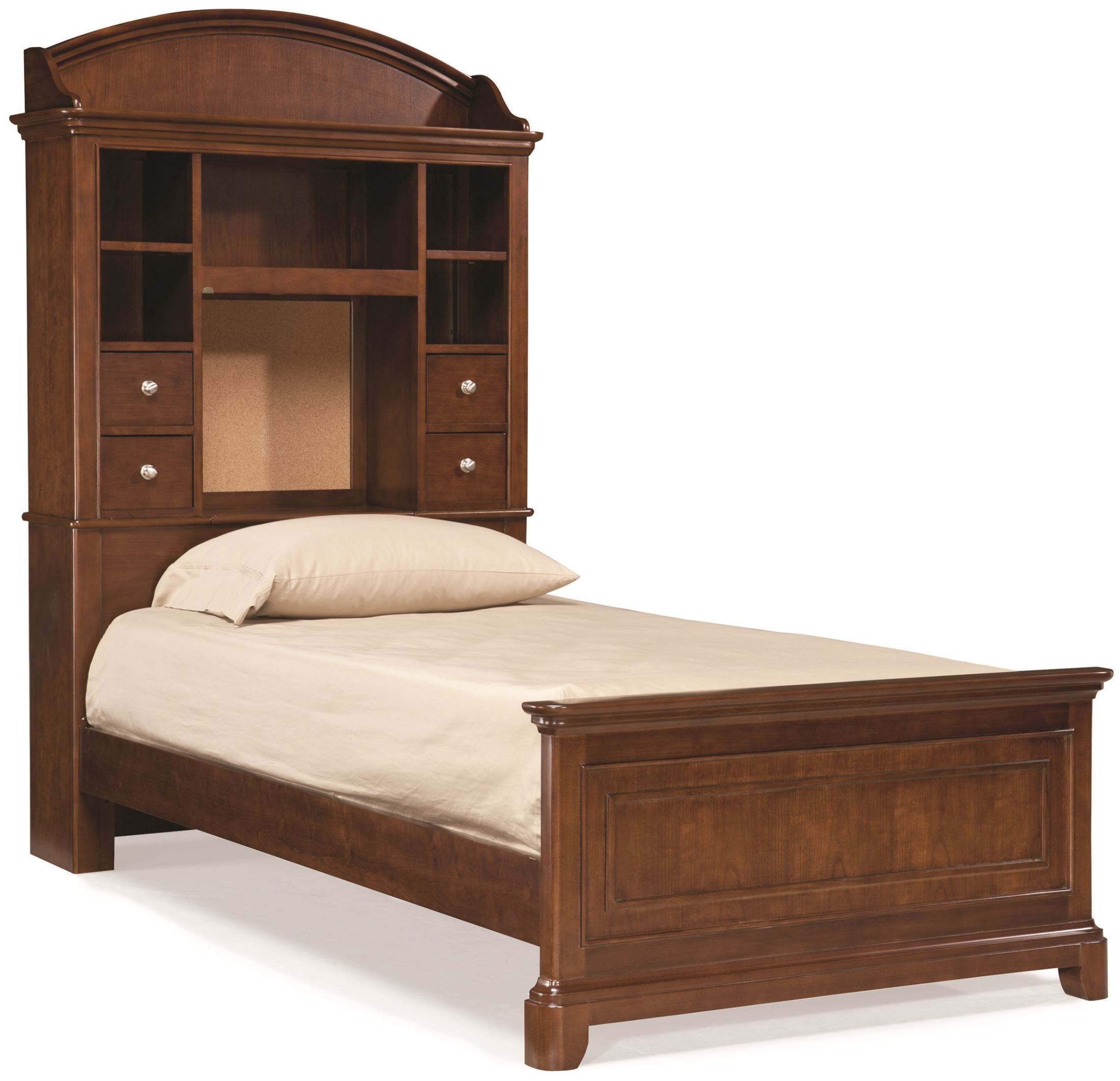 Impressions Classic Clear Cherry Twin Bookcase Bed from Legacy Kids