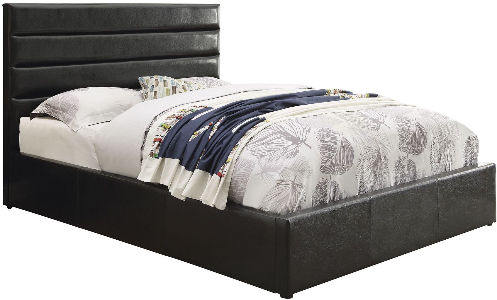 Riverbend Black King Platform Bed from Coaster Coleman Furniture