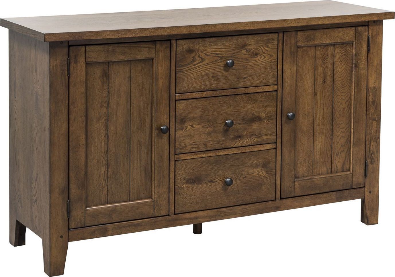 Hearthstone Rustic Oak Buffet from Liberty (382CB6183) Coleman Furniture
