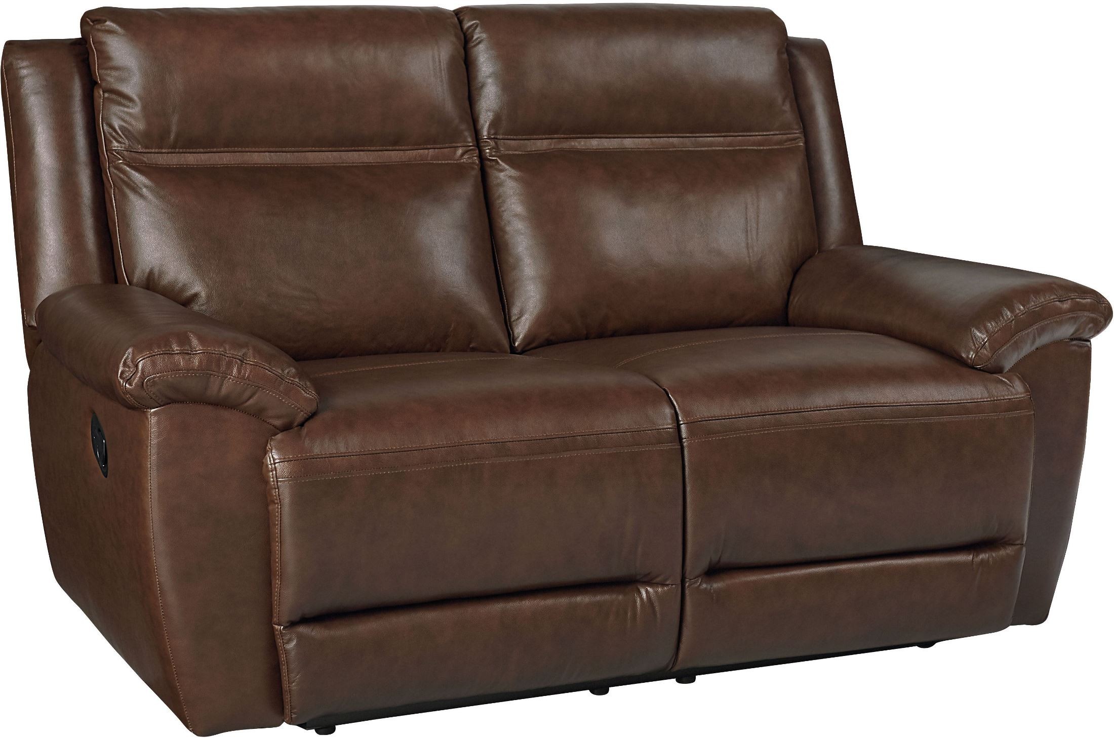 Wyatt Brown Reclining Loveseat from Standard Furniture Coleman Furniture