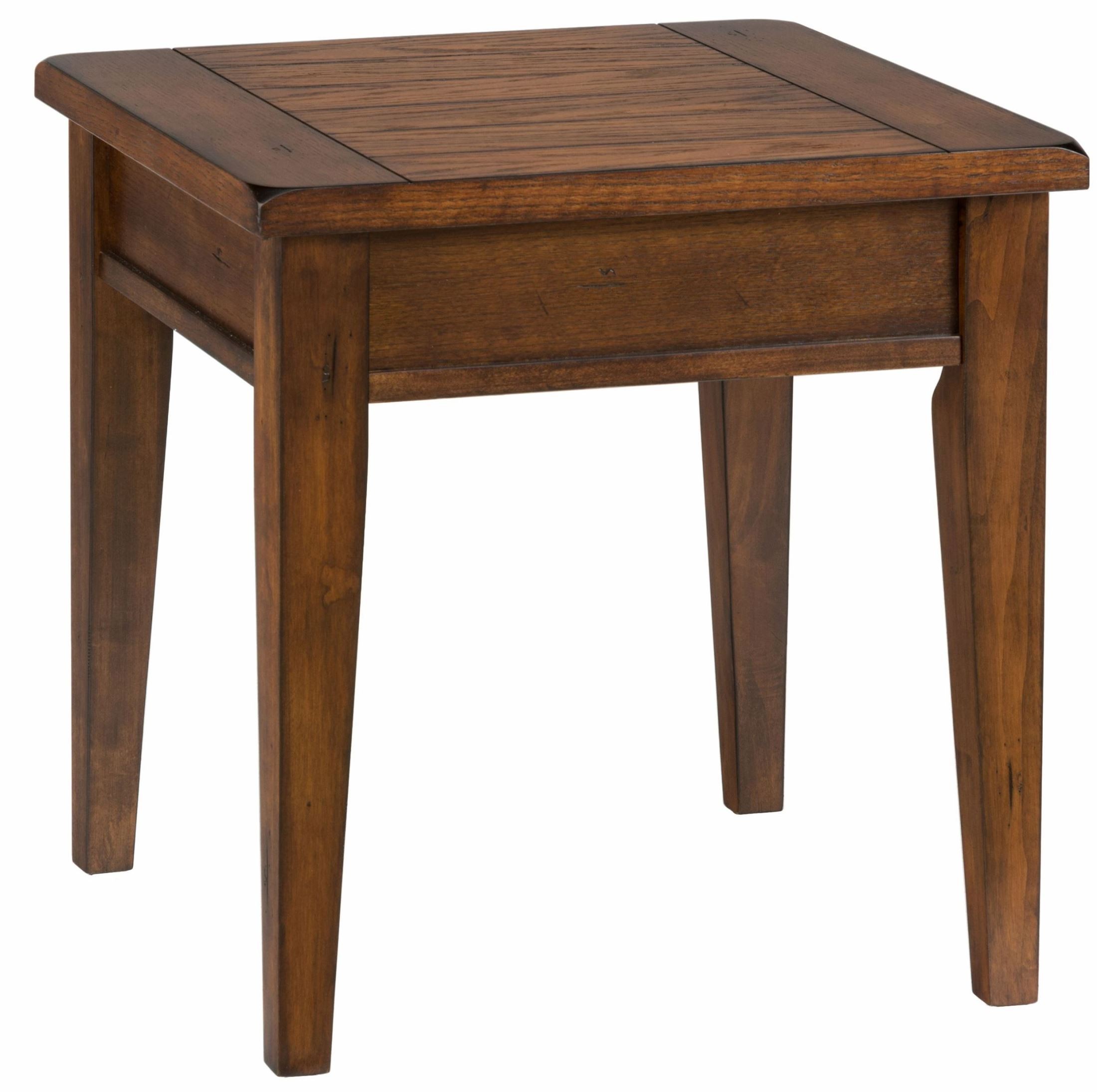 Dunbar Oak End Table from Jofran Coleman Furniture