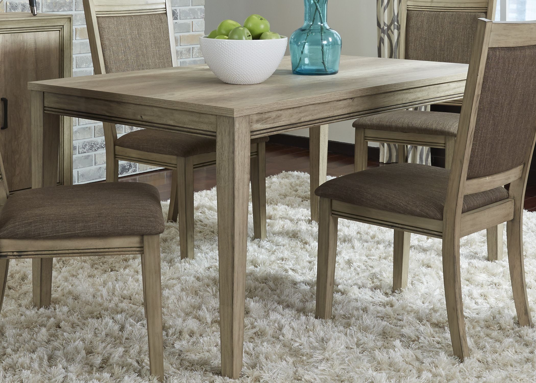 Sun Valley Rectangular Leg Dining Table from Liberty Coleman Furniture