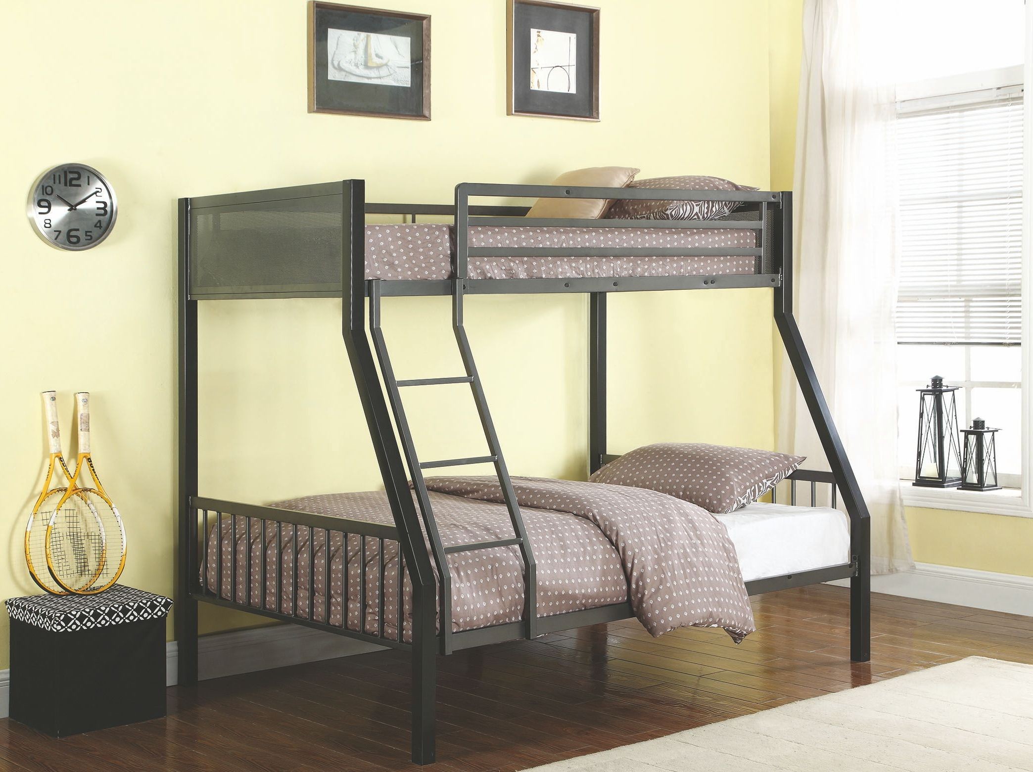 Meyers Twin Over Full Bunk Bed from Coaster Coleman Furniture