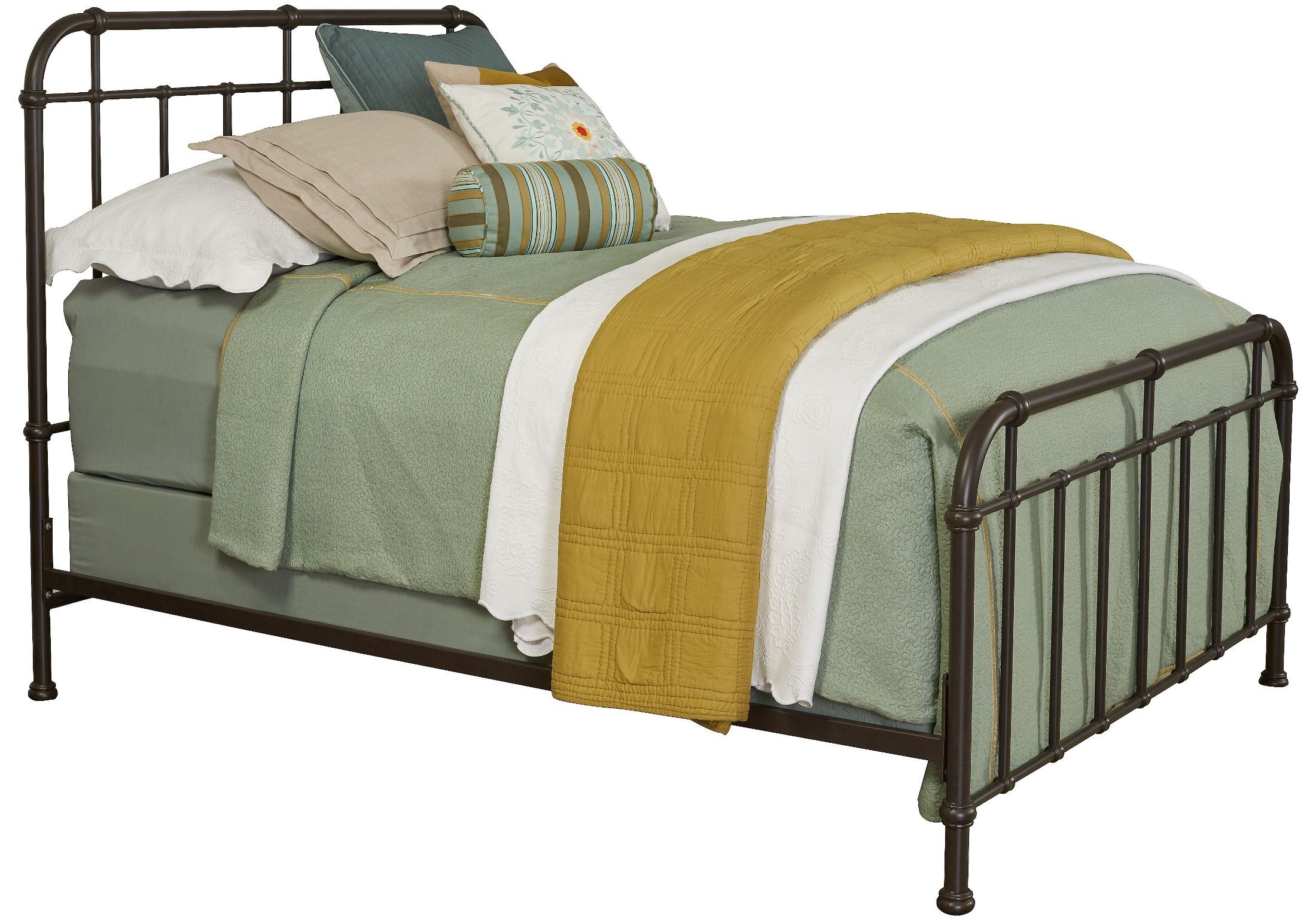 Cranford King Spindle Metal Bed from Broyhill (4800-272-273-470 ...