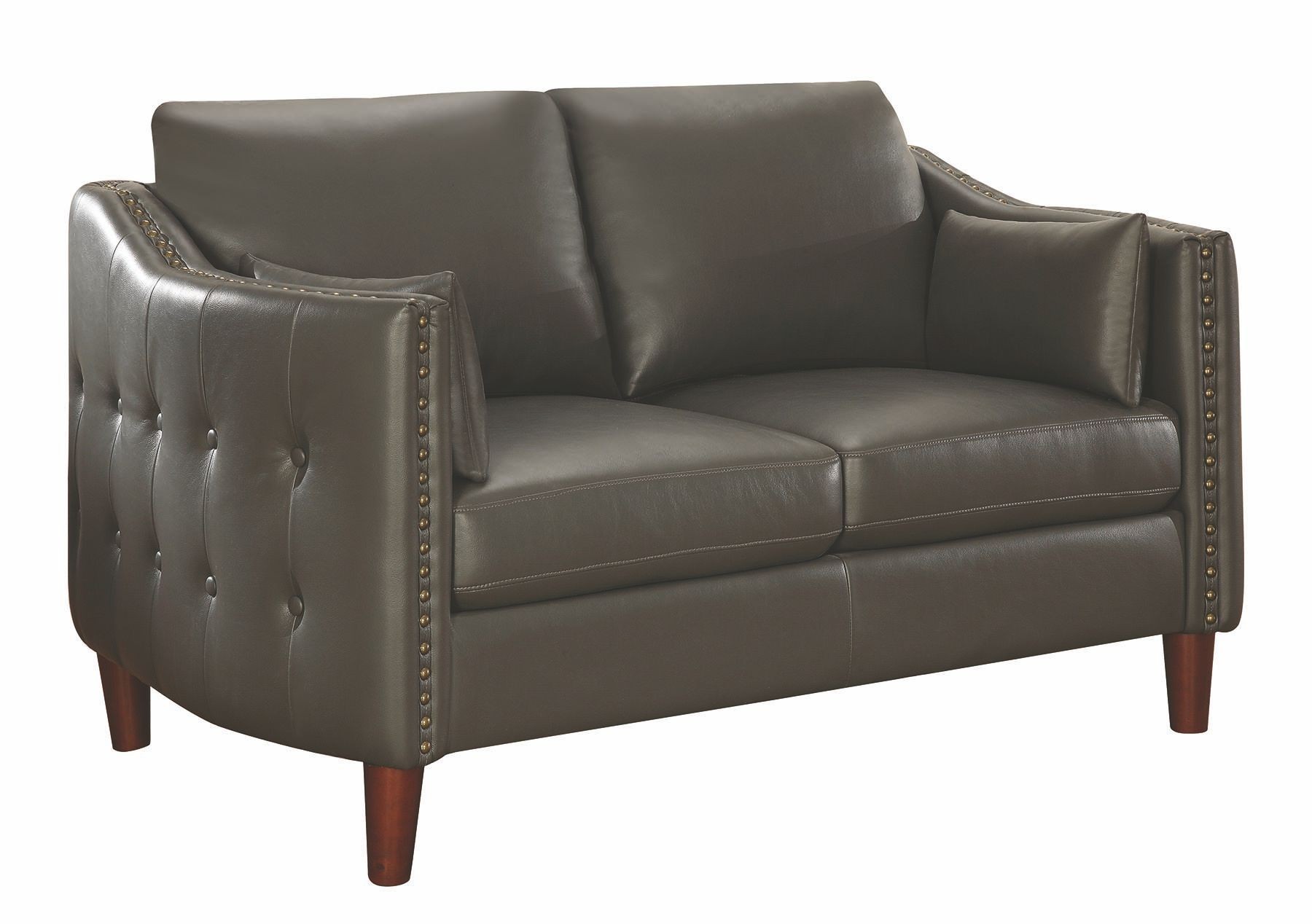 Braxten Grey Loveseat from Coaster Coleman Furniture