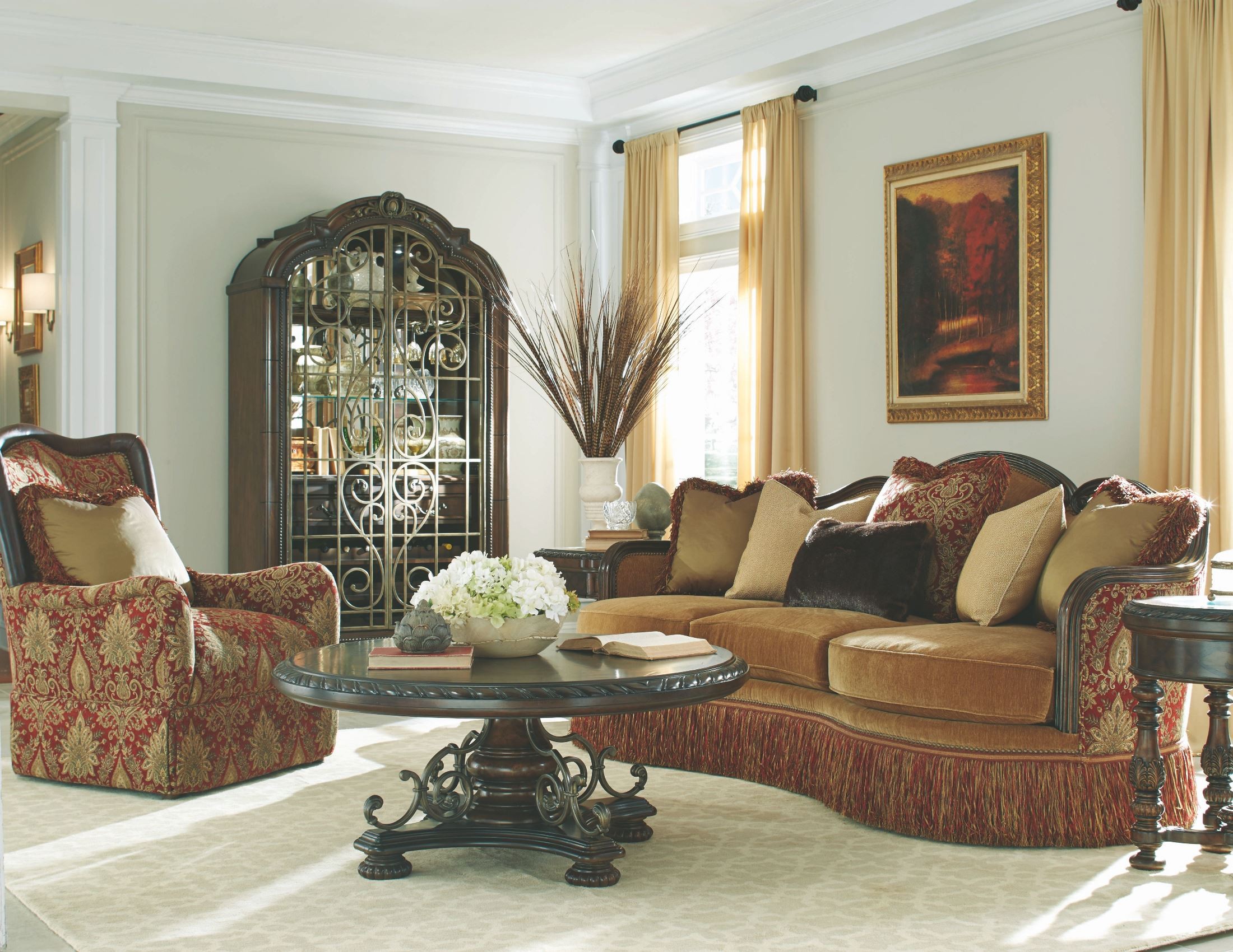 Giovanna Caramel Sofa from ART Coleman Furniture