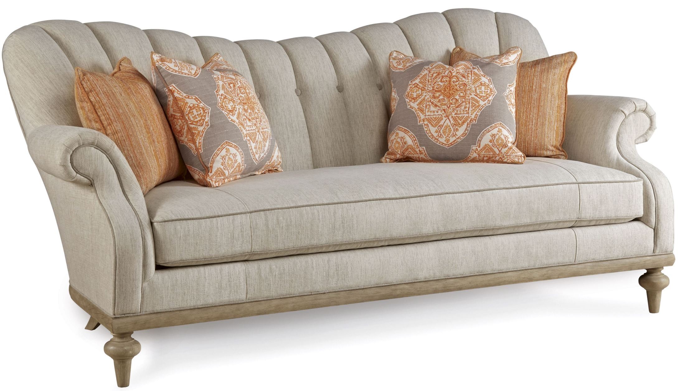 Collection One Upholstered Brewster Channel Back Sofa from ART