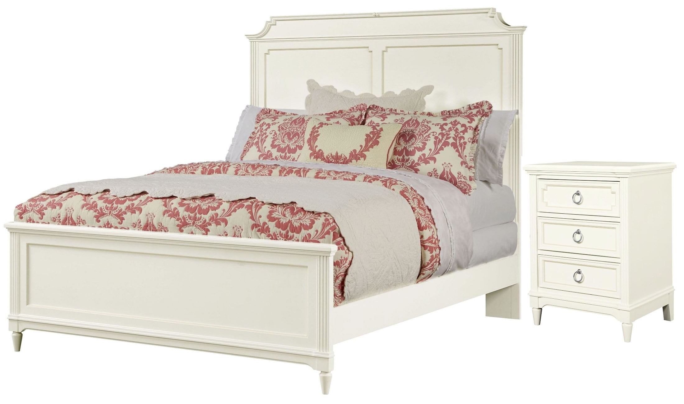 Clementine Court Frosting Panel Bedroom Set from Stone and ...