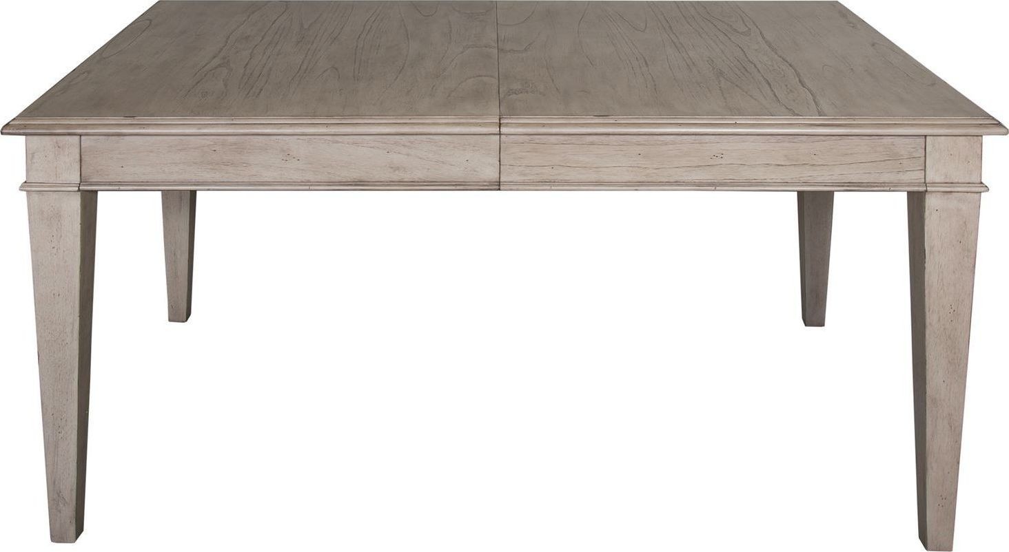 Grayton Grove Driftwood Extendable Rectangular Leg Dining Table from Liberty Coleman Furniture