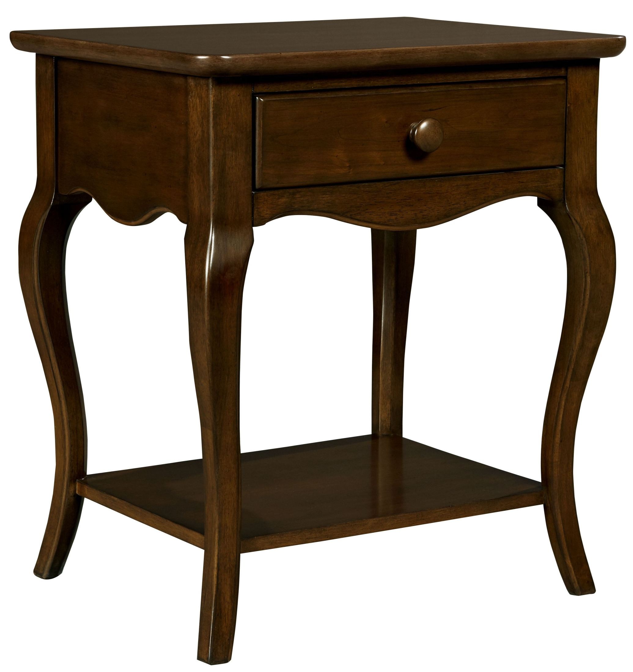 Teaberry Lane Midnight Cherry Bedside Table from Stone and Leigh