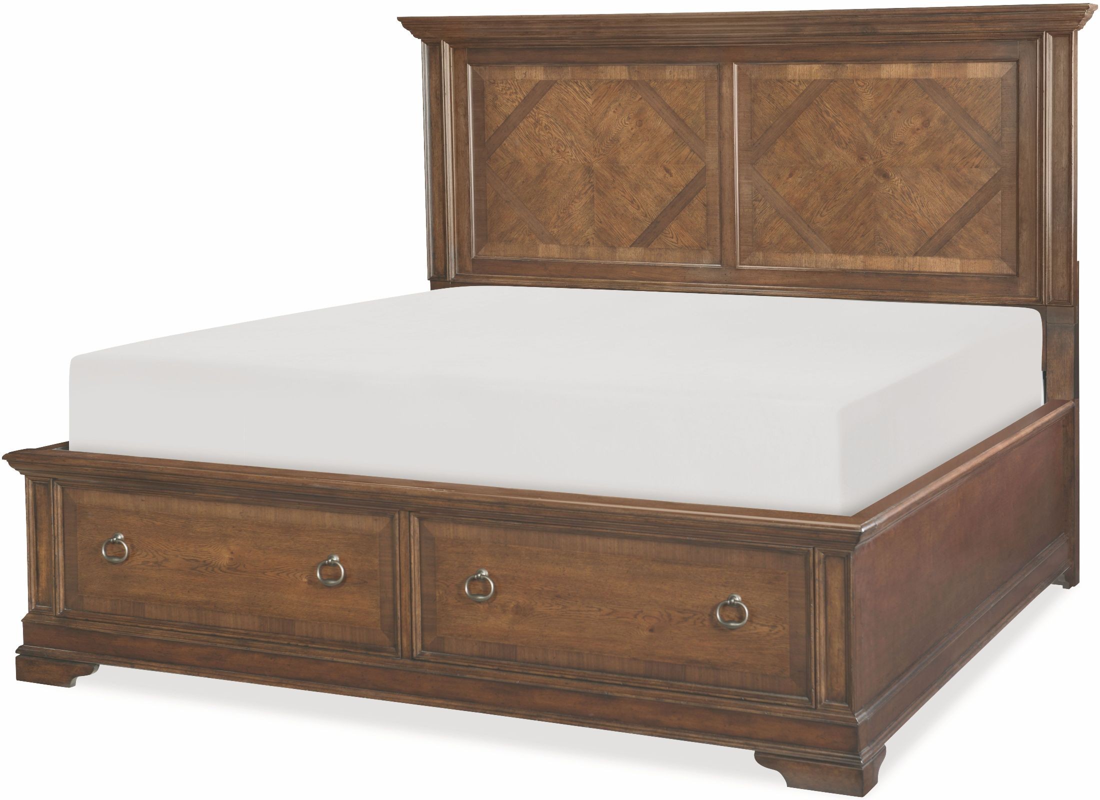 Latham Tawny Brown King Panel Storage Bed from Legacy Classic Coleman