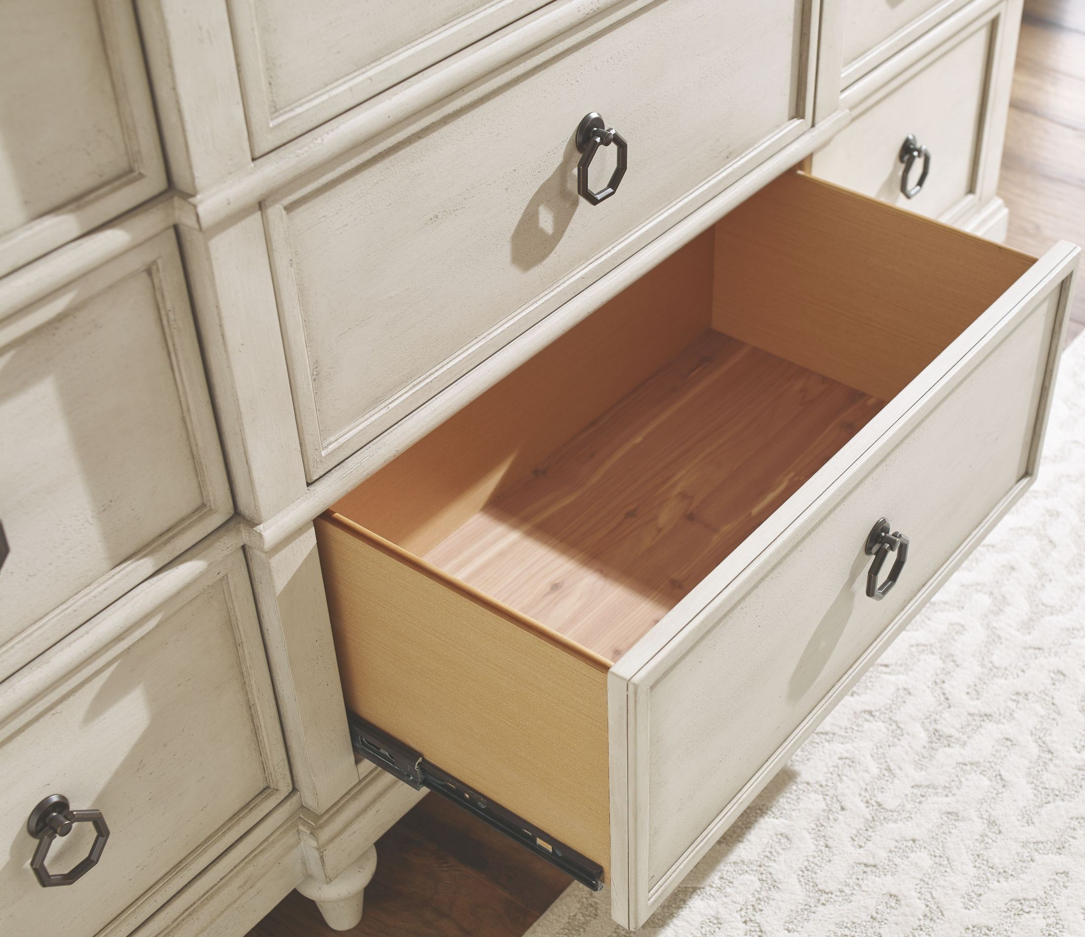 Brookhaven Rustic Dark Elm Panel Bedroom Set from Legacy Classic