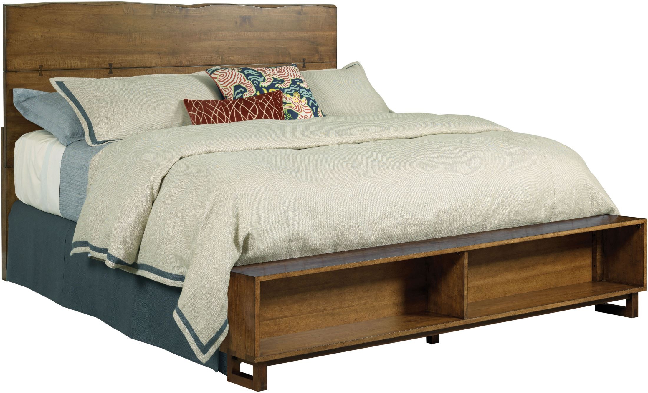 Traverse Brown Live Edge King Platform Storage Bed from Kincaid