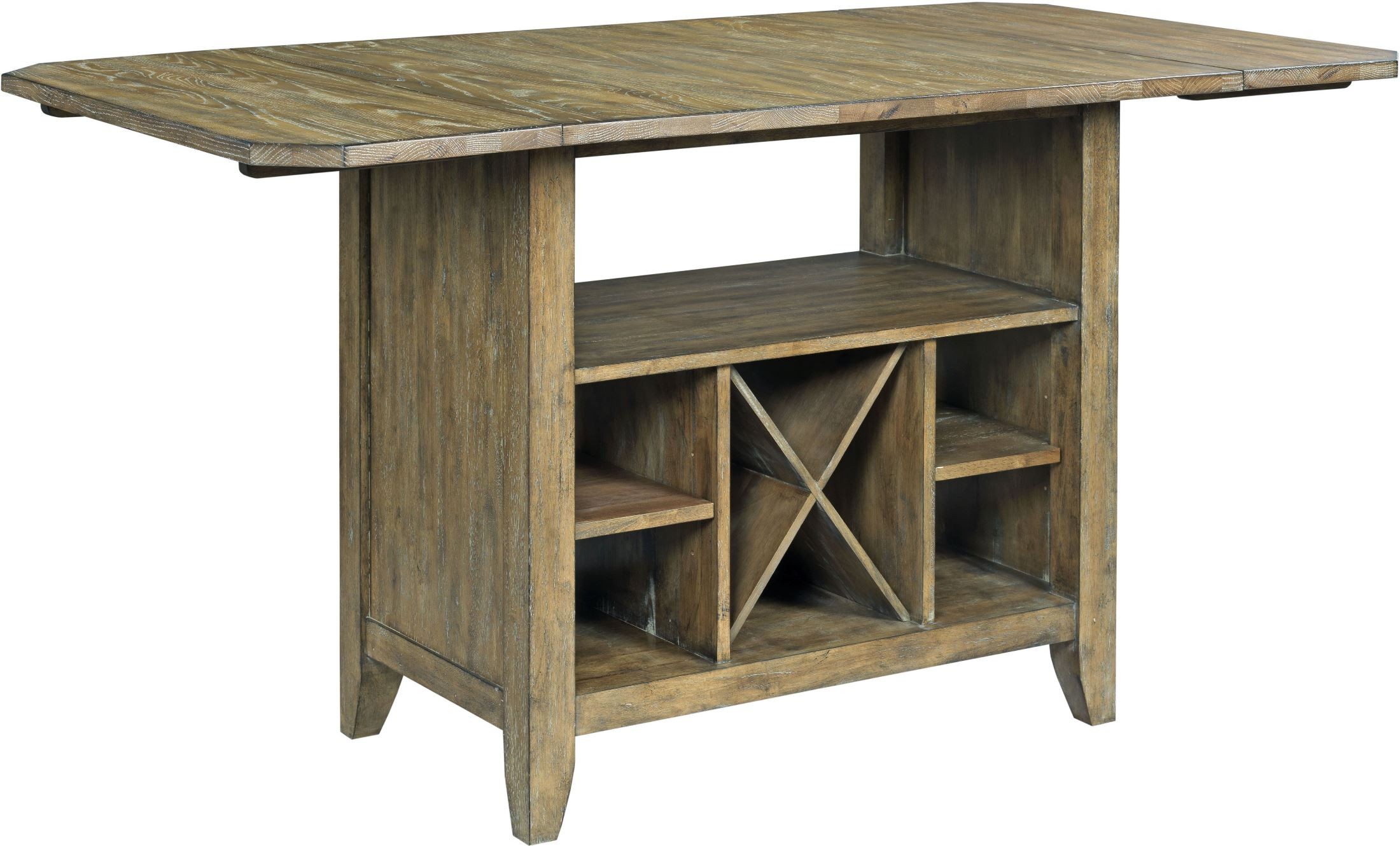 The Nook Oak Kitchen Island from Kincaid Furniture Coleman Furniture
