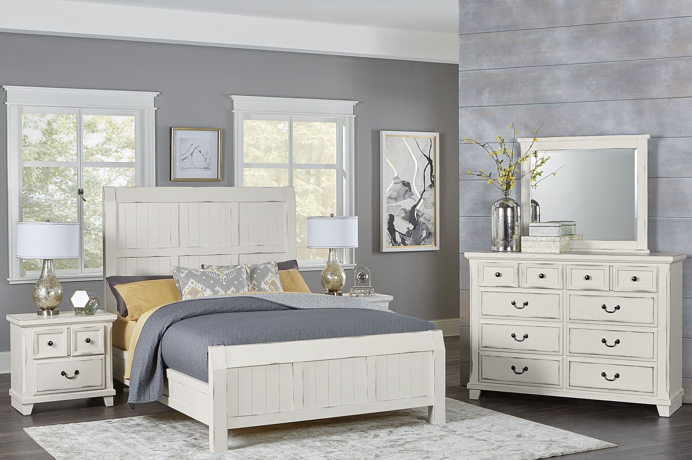 distressed timber bedroom furniture