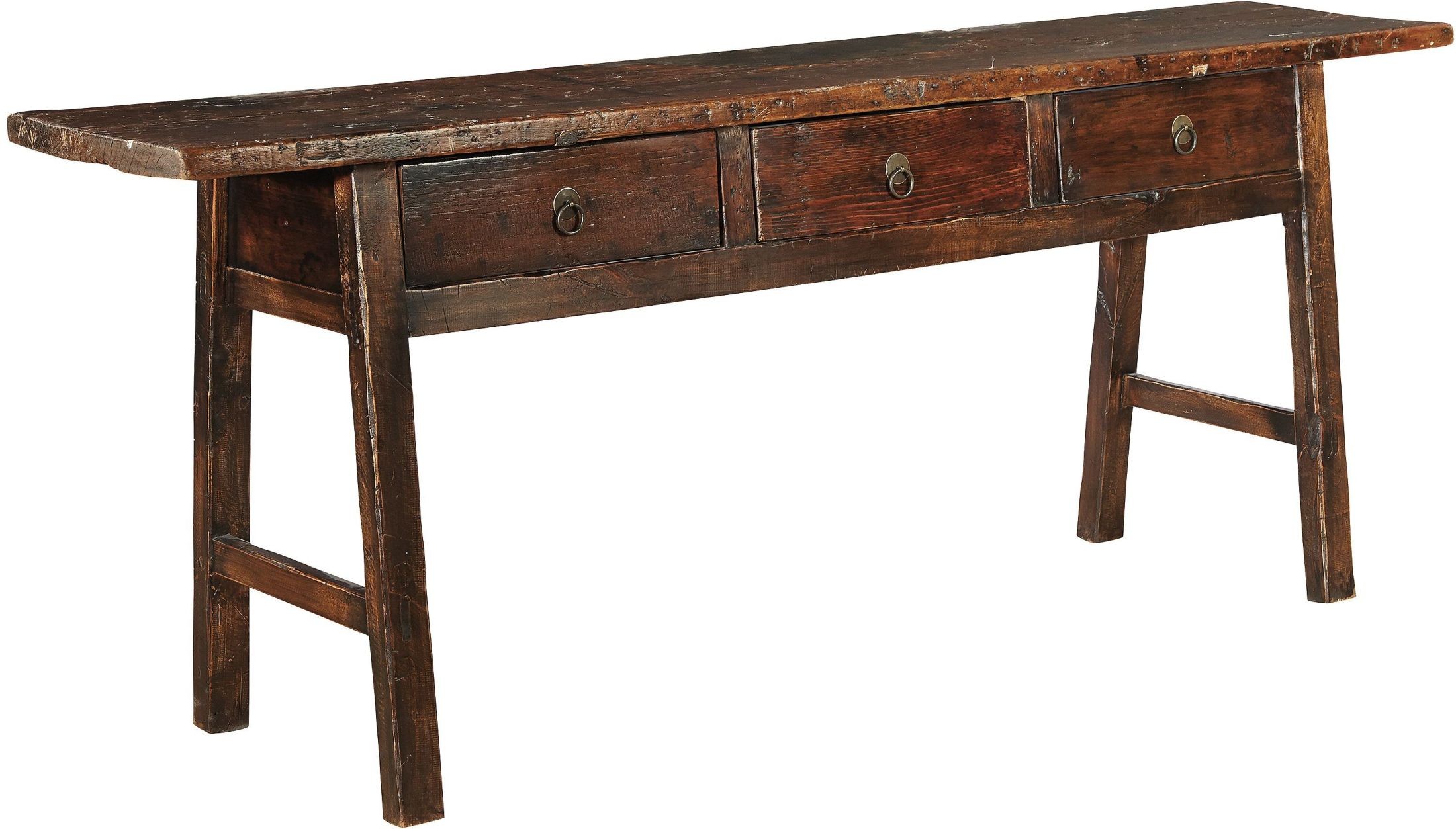 Butcher Dark Brown Console Table from Furniture Classics Coleman