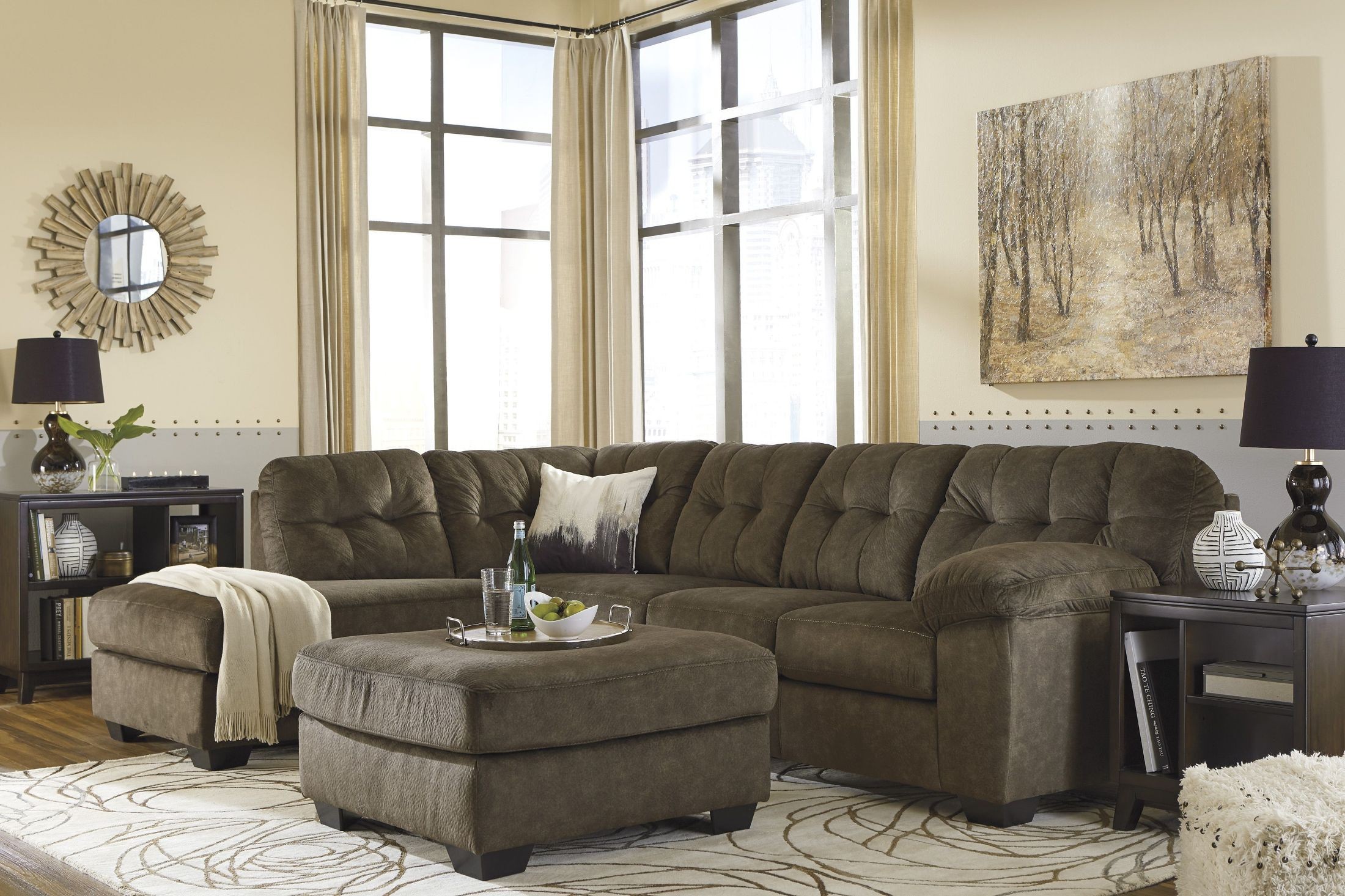 Accrington Earth LAF Sectional from Ashley