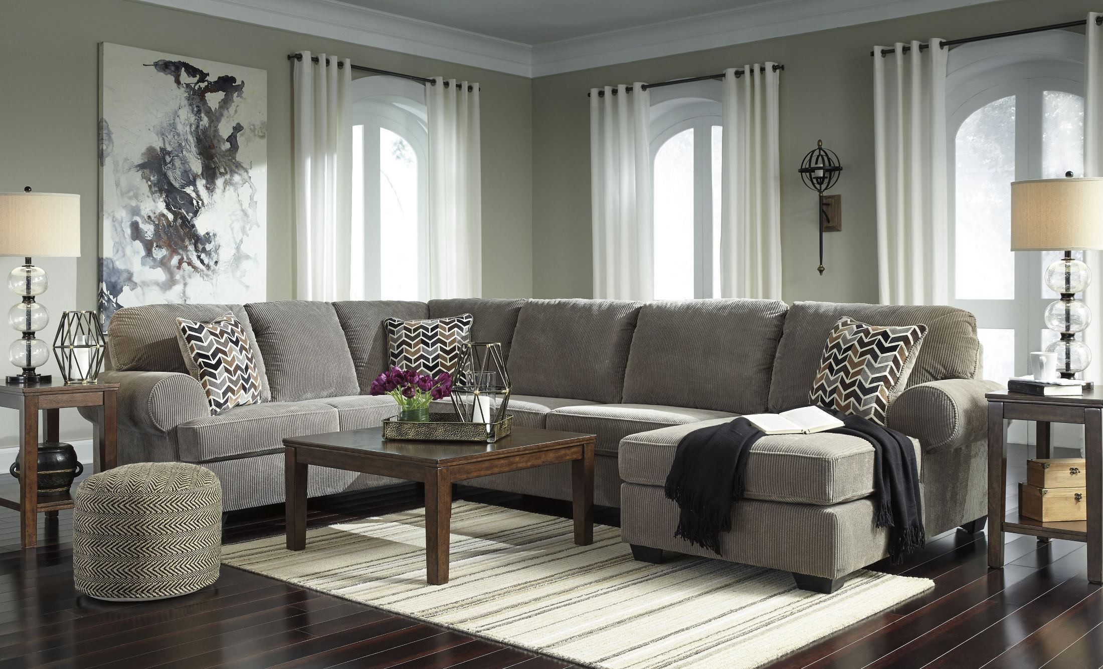 Jinllingsly Gray RAF Sectional from Ashley Coleman Furniture