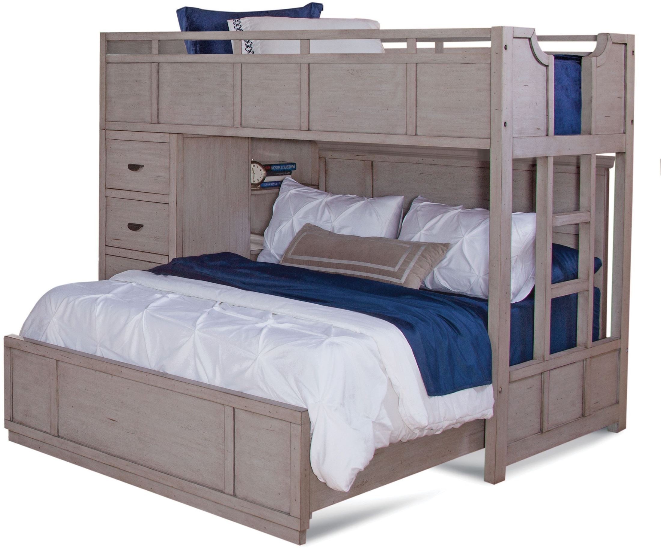 White Twin Over Full Bunk Bed White Twin Over Full Bunk Bed