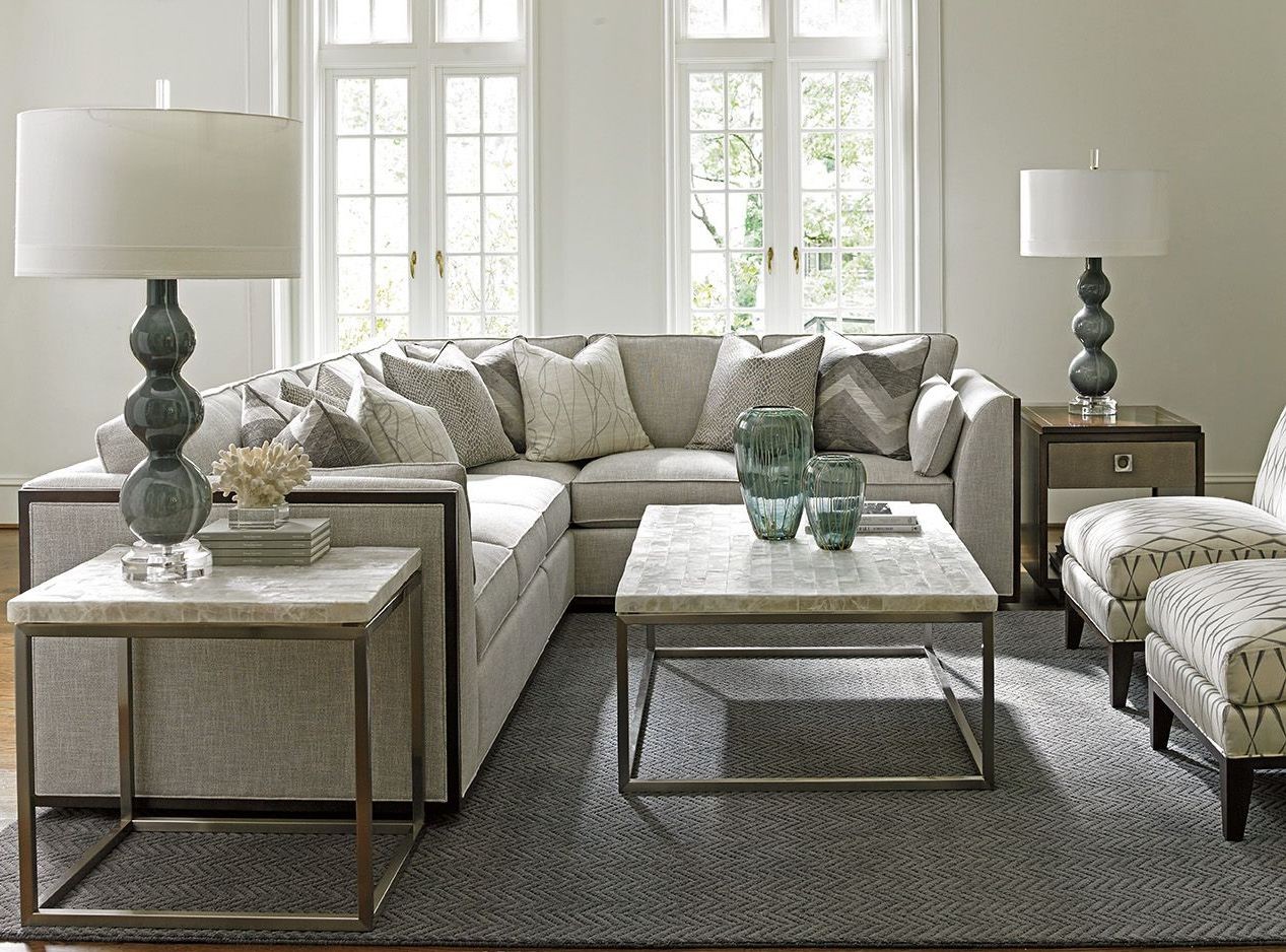 MacArthur Park Marisol Gray and Gold Occasional Table Set ...